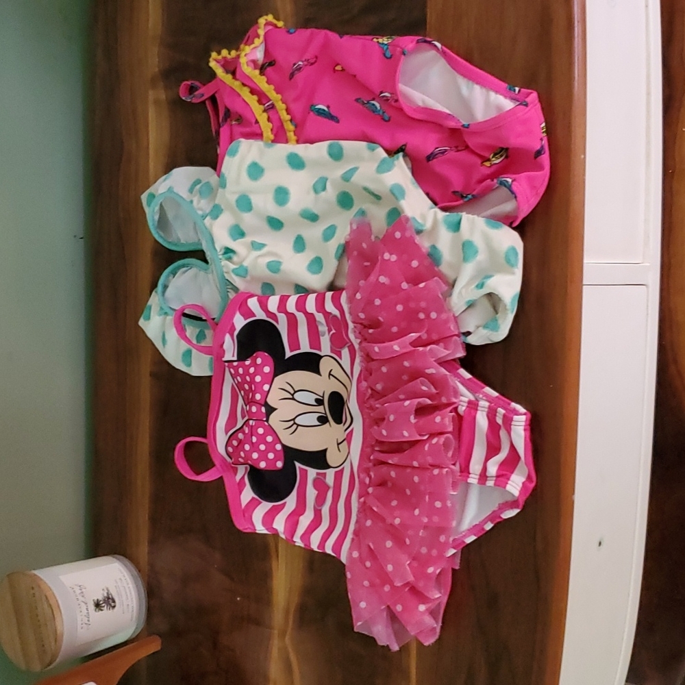Baby Girl Bathingsuits Size 18-24 Months
